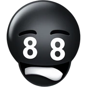 Bfdi 8 ball sticker