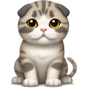 Scottish fold sticker