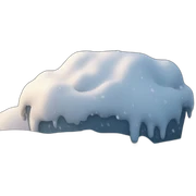 Snowfall sticker