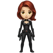 black widow sticker