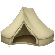 Tent sticker