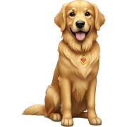 Golden Retriever Golden  sticker