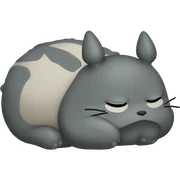 Totoro sleeping  sticker