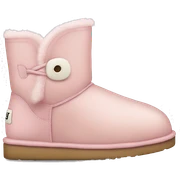 light pink uggs sticker
