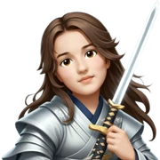 Moonlit Samurai sticker