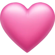 Pink heart sticker