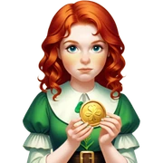 Golden Token sticker