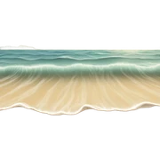 Beach sticker