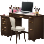 makeup desk sticker