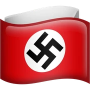 Nazis flag sticker