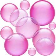 🫧, pink sticker