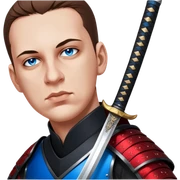Katana Master sticker
