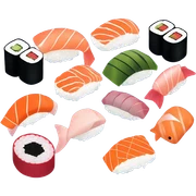 Sushi sticker
