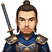 Vigilant Samurai sticker