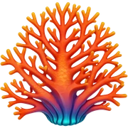 Coral sticker
