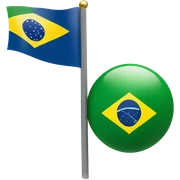 Flag of Brazil sticker