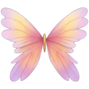 fairy wings sticker