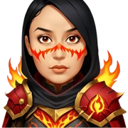 Volcanic Warlock sticker