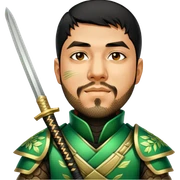 Emerald Samurai sticker