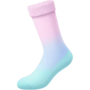 Pastel socks sticker
