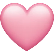 pink heart sticker