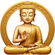 Buddha in samadhi sticker