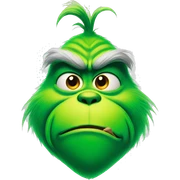 grinch sticker
