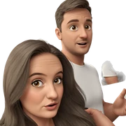 couple indoors realistic moment sticker