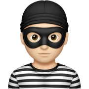Robber sticker