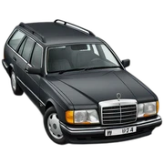 w124 estate sticker