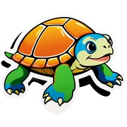 Turtle sticker