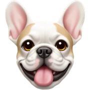 French bulldog  sticker