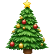  Christmas tree sticker