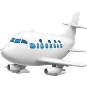 happy airplane sticker
