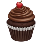 chocolate cupcake sticker