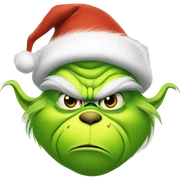 grinch sticker