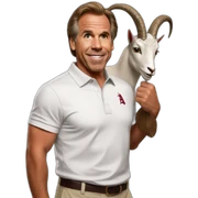 Nick Saban goat sticker