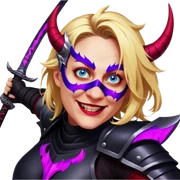 Demon-Horned Warrior sticker