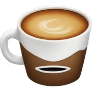 Coffee sticker