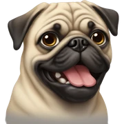 Pug sticker