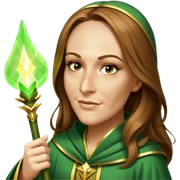 Verdant Wizard sticker
