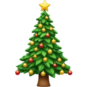 Christmas tree  sticker