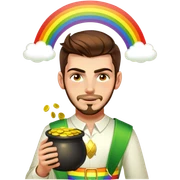 Rainbow Road sticker