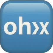 Blue  sticker
