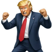 Dancing Trump sticker