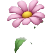 Flower sticker