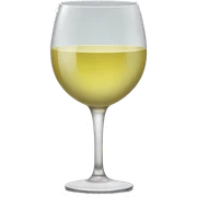 white wine  sticker