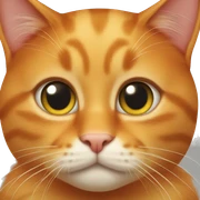 Ginger cat  sticker