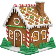Gingerbread house  sticker