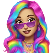 lisa frank sticker